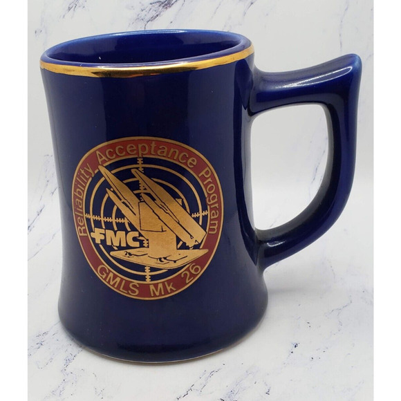 Collectible Military Contractor Mug FMC GMLS MK26 - Picture 1 of 9